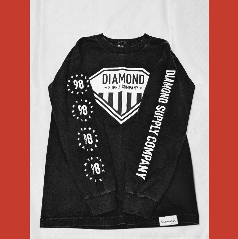 Men's Long Sleeve Tee - Diamond Supply Co.